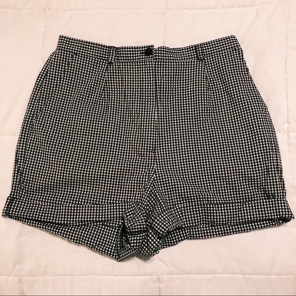 EP Pro Pants - hi-rise gingham shorts